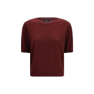 Max Mara Bordeaux Wool Oves Aries Women's T-Shirt